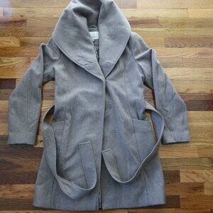 A New Day grey trench coat